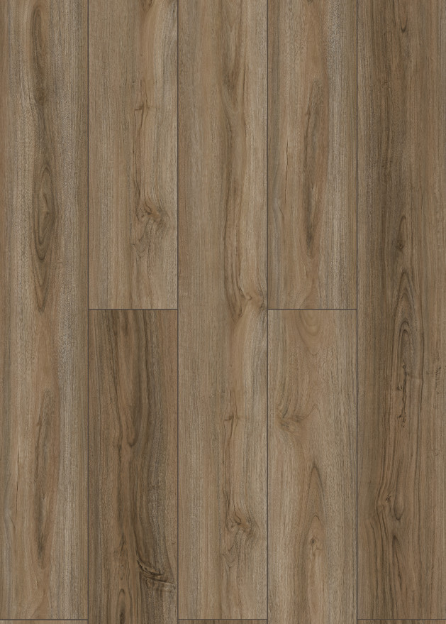 4mm Camphor SPC Wood Flooring Dampproof Fireproof Stone Plastic Composite GKBM DP-W82216