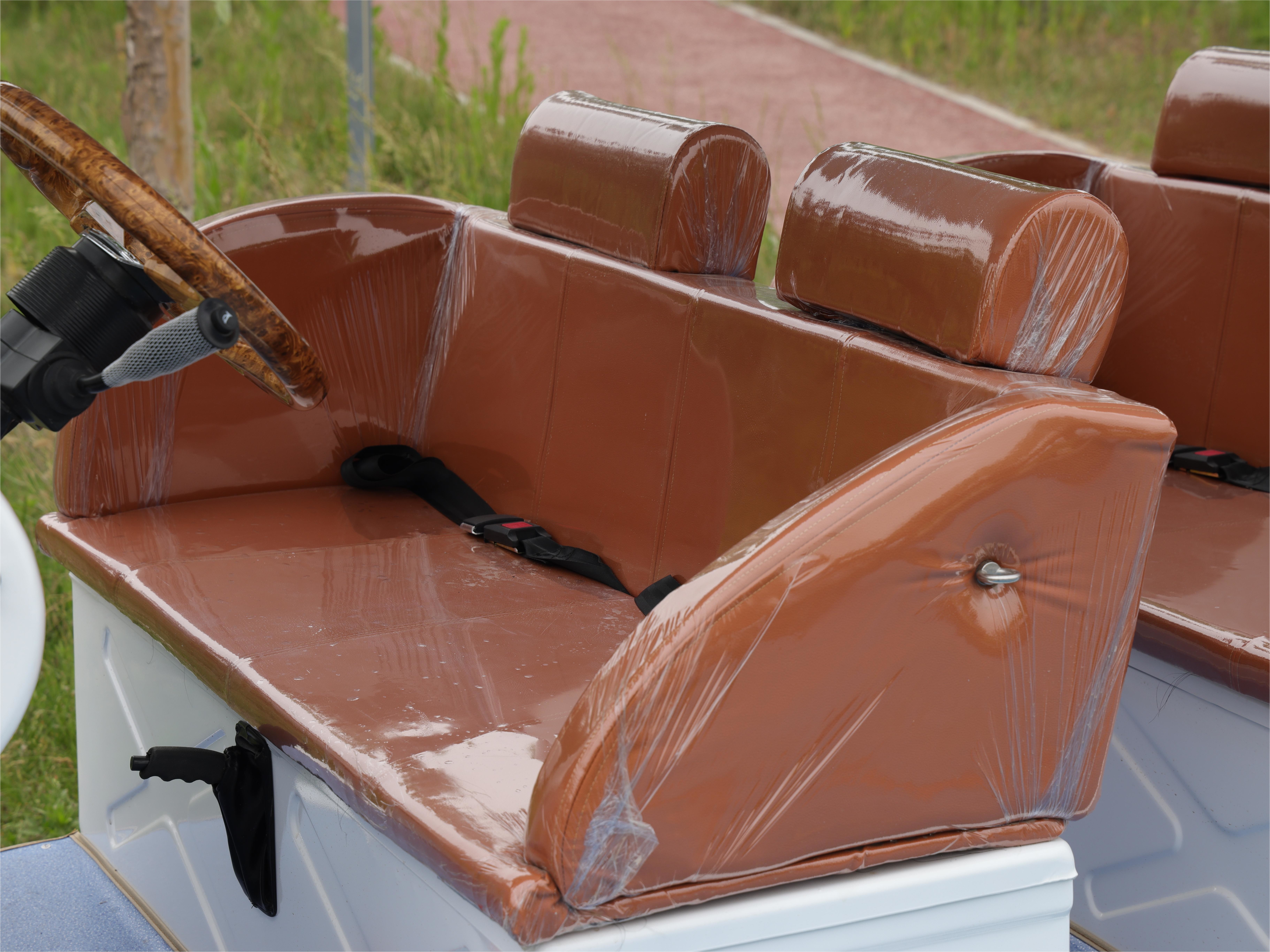 48V Electric 50 Mph Golf Cart Vehicle 6 Seater