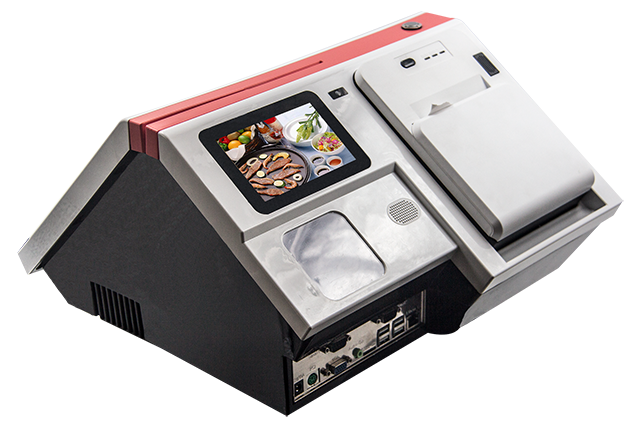 All-in-one POS System Machine with Capacitive Touch Screen and 80mm Built-in Printer