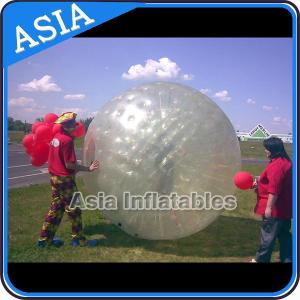  Transparent Inflatable Grass Ball Zorb Balls For Sale , Inflatable Zorb Ball Manufactures