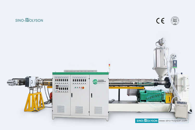 38CrMoAl Screw Material PP PE PPR Single Screw Plastic Extruder Machine