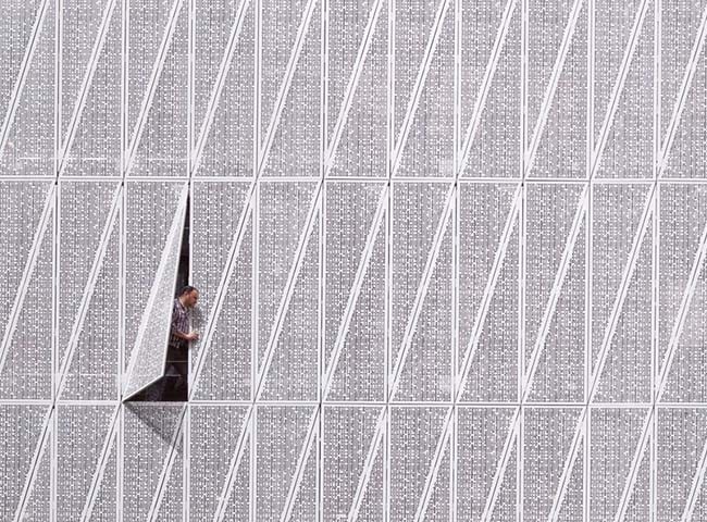 Laser Cutting Perforated Metal Panels With Creative abd Contemporary Patterns