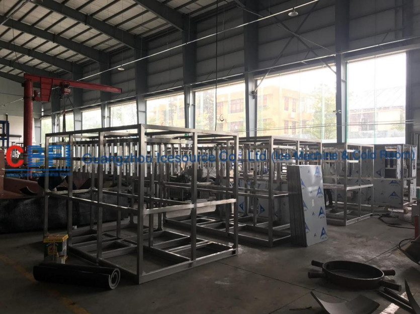 1000kg Air Cooled Ice Cube Machine With Germany / R507 Refrigerant