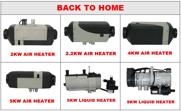 JP 2KW Gas Heater 12V Petrol Gasoline Heater Parking Heaters for Car