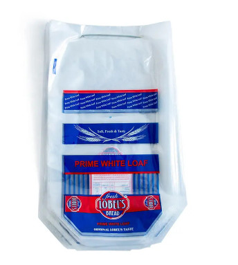 Quality Custom Bopp Clear Wicketed Bags Recyclable Bakery Bread Packaging Bag for sale