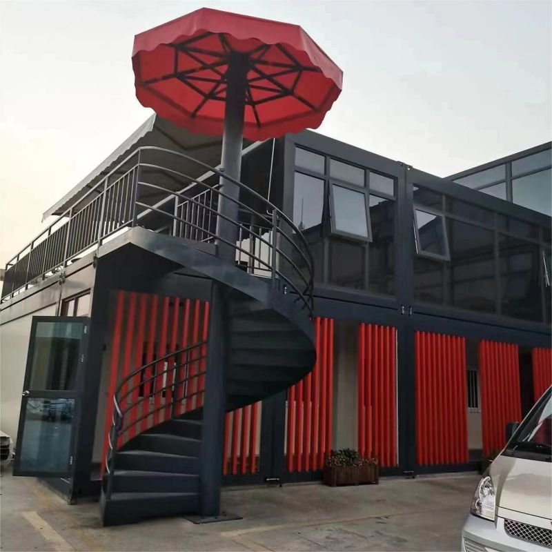 Direct Light Steel Villa Prefab House with Modern Design and Online Technical Support