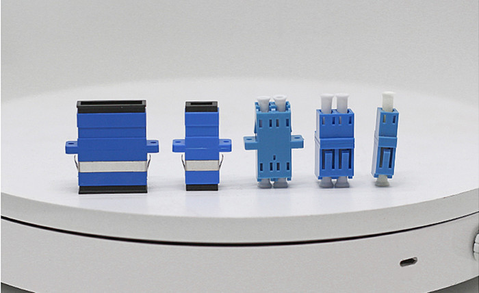 Duplex Singlemode LC-LC OS1 Quad Coupler Ceramic Fiber Optic Adapters