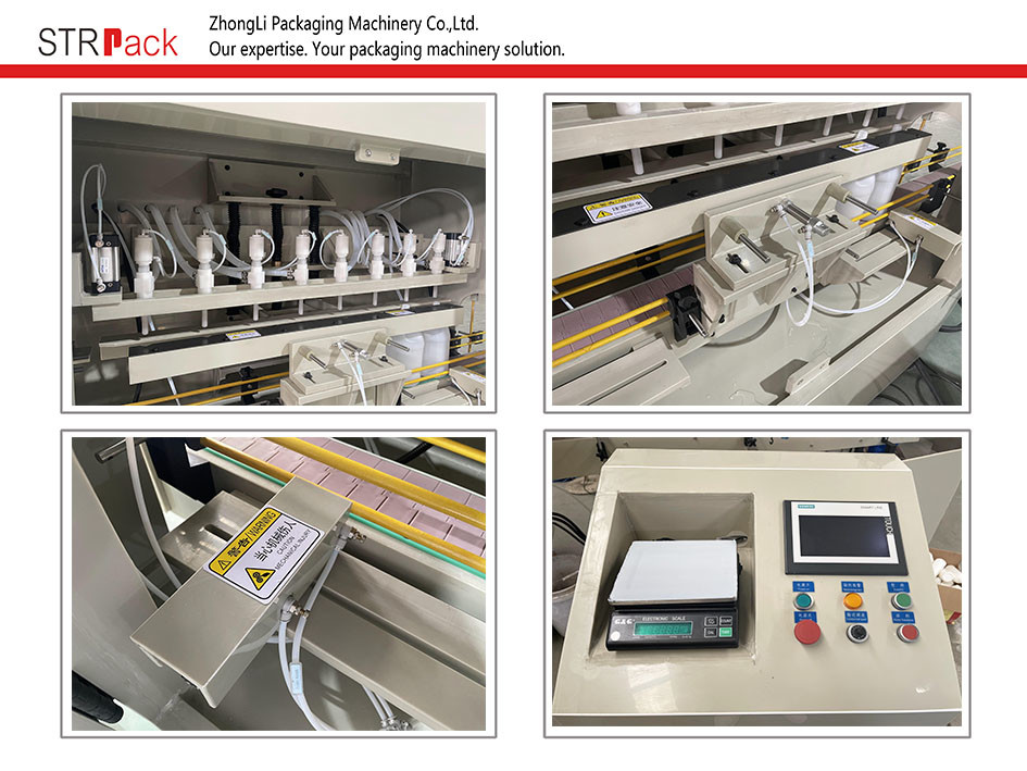 Automatic Bottle Filling Line with PLC Control System