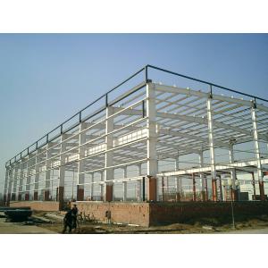 China Q235 Q345 Prefab Insulated Warehouse Steel Structure Multi Span on sale