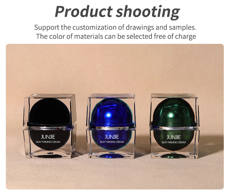 Professional Acrylic Cosmetic Storage Jar Multi Beauty Jar For Screen Printing Skin Care