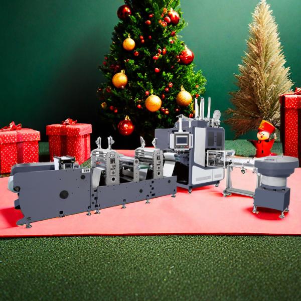 offline glue less auto knife turret rewinder slitting machinery full or semi