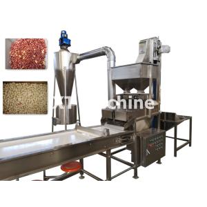 Automatic Industrial Blanching Machine For Peanut Kernels Hazelnuts Walnuts