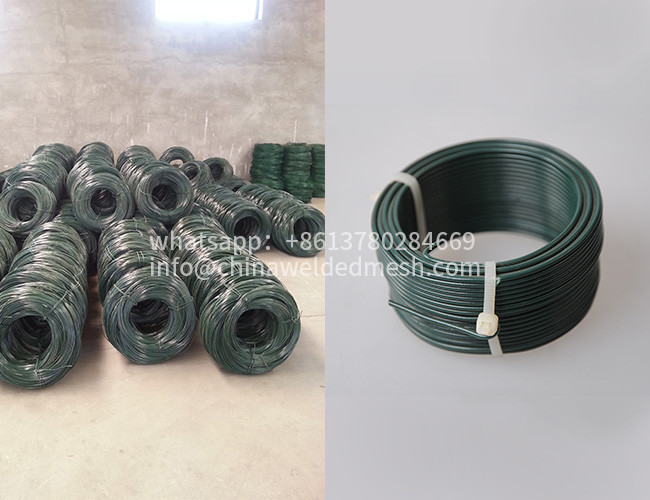 22 Gauge Iron Binding Wire Soft Annealed Pvc Coated Steel Wire