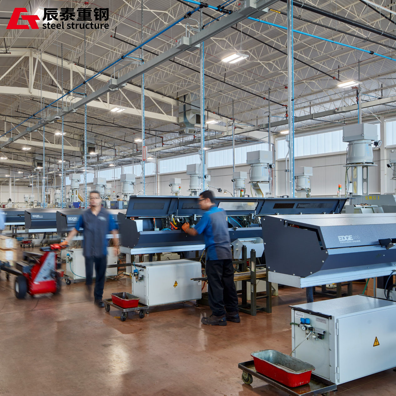 Pre Engineered Building Manufacturer Large Span Steel Structure Workshop