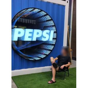 Delicate Custom LED Mirror Sign with 3D Hologram and 300000 Hours Working