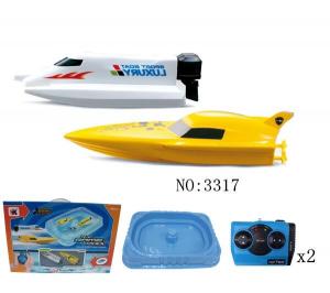 China Remote Control Boat with Plastic Pool on sale