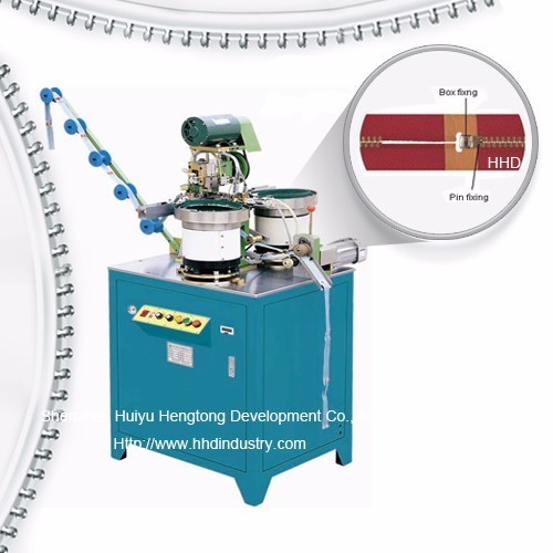 Auto Metal Zipper Pin And Box Fixing Machine Ⅱ Type Manufactures