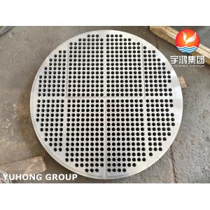 Customized Tubesheet SA266 GR.2 CS Forged Type For Heat Exchanger
