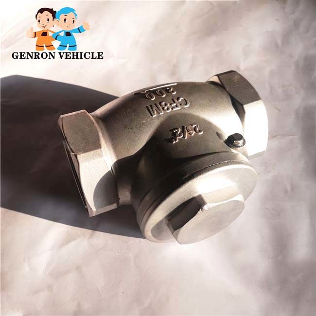 Trailer Hydraulic Water Flow Control 2 1/2" Npt Swing Check Valve
