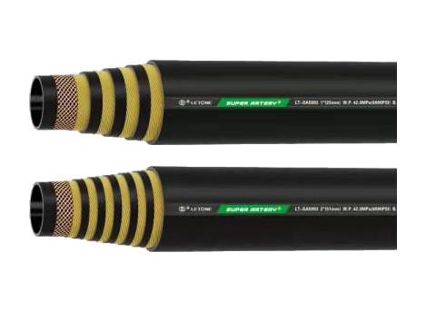 SAE 100R15 Mutiple Spiral Steel Wire Reinforced Hydraulic Rubber Hose Heavy Duty