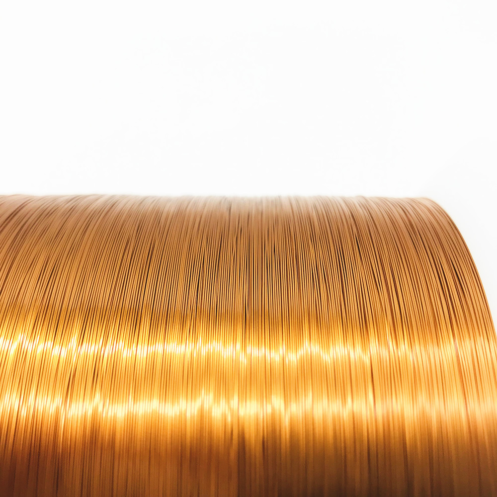 Aiw 220 Degree Enameled Copper Winding Wire Super Fine Flat