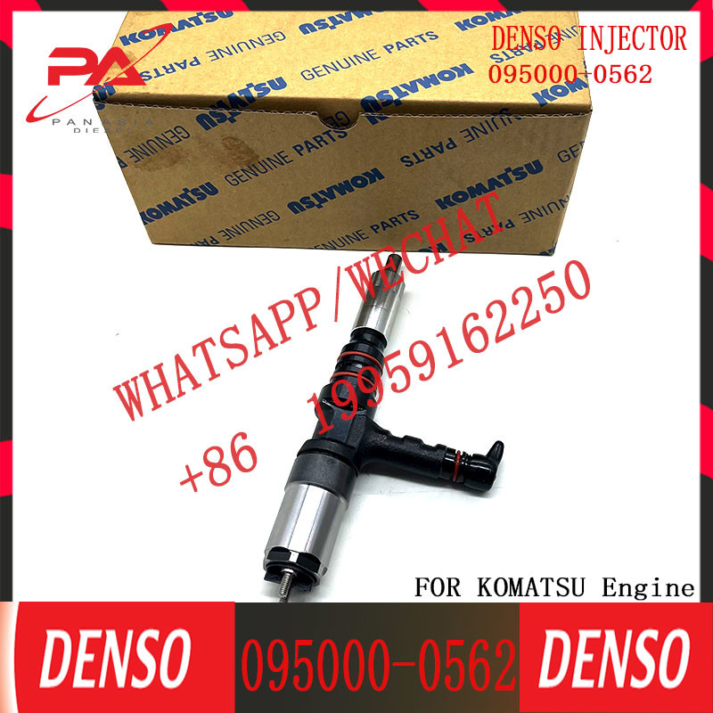 SA6D140E-3/3H Common Rail Injector 095000-0561 095000-0562 For KOMA-TSU 6218-11-3101 6218-11-3102 PC600-7/PC650-7/WA500-