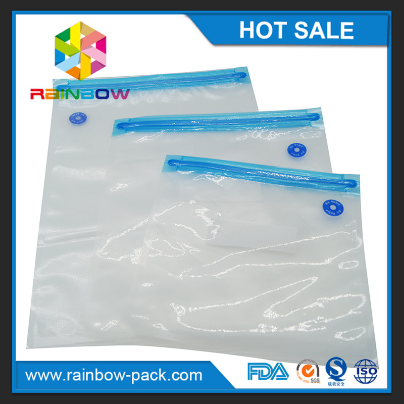 custom food grade resealable smell proof vacuum sealed zipper bag with valve and double zipper reusable folding bags