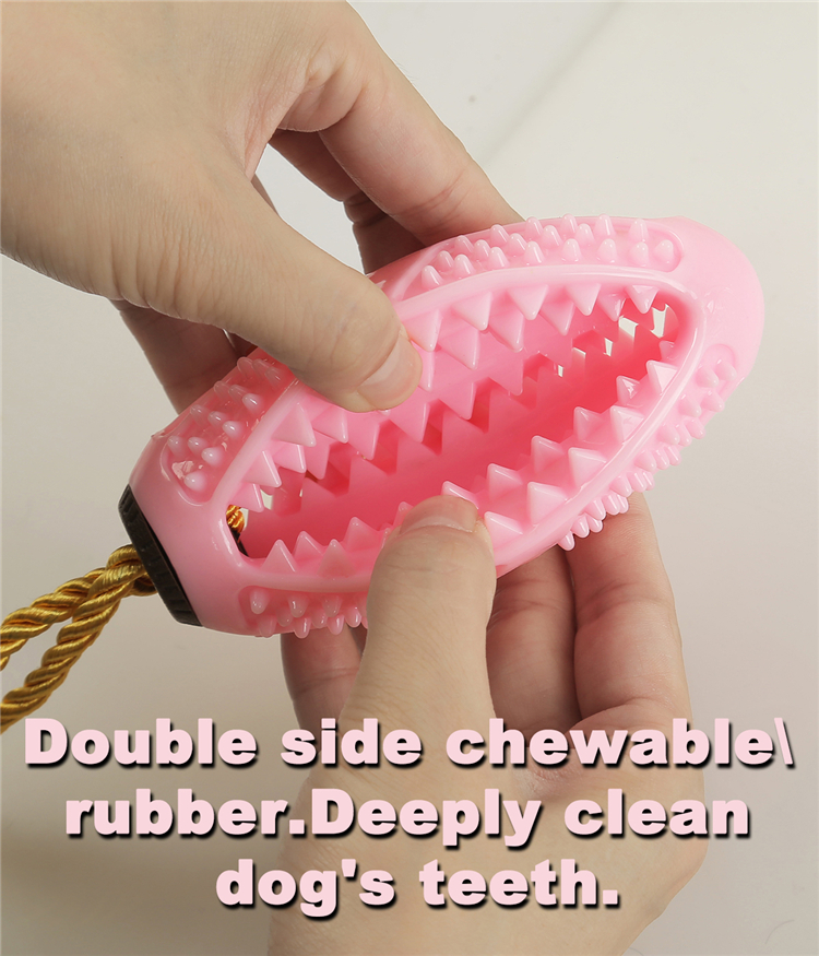 Hot Sale Dental Chew Knotting Bone Cleaning Brushing Toothbrush Teeth Leaking Stick For Dogs