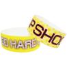 Buy cheap Yellow Orange Custom Paper Wristbands For Events Synthetic Security from wholesalers