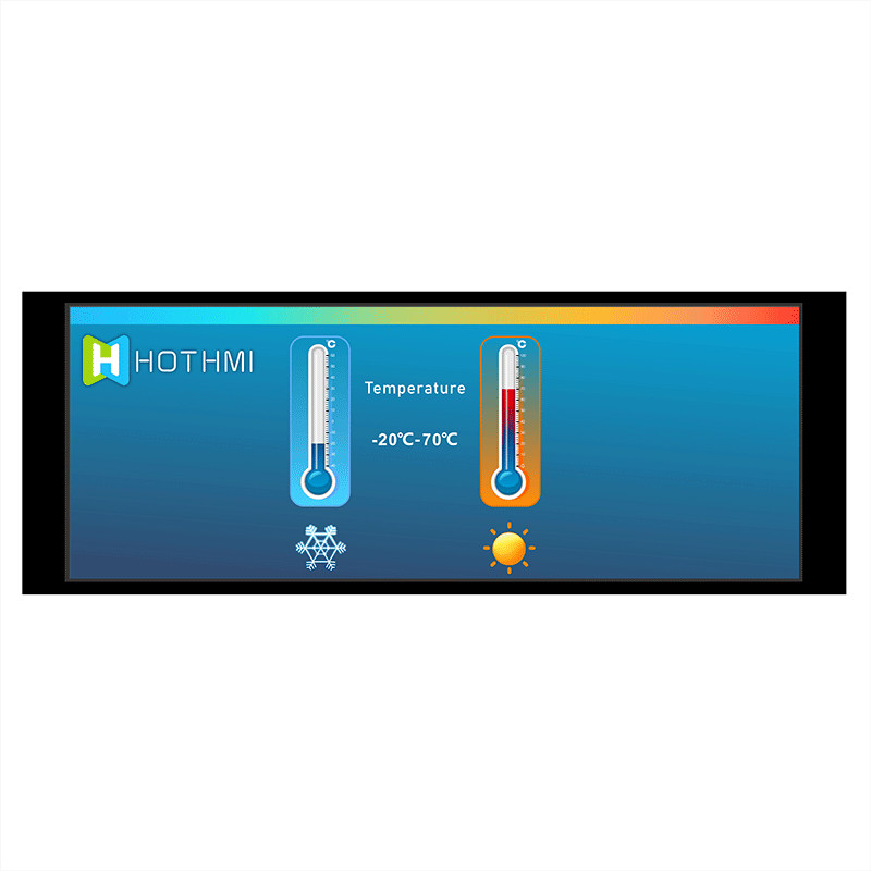 6.86 Inch 480x1280 Bar Type Round TFT LCD Sunlight Readable NV3051F1