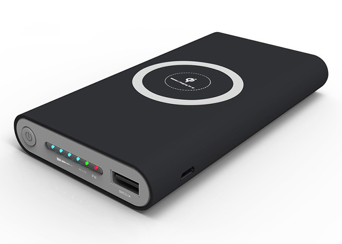 Grey Usb C Portable Charger With Silk Screen / Color Printing Logo