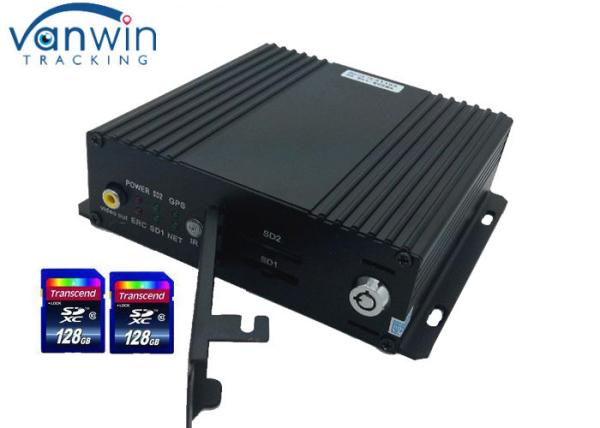 Bus Truck And Taxi Cctv Camera Shockproof 4 Channel MDVR With GPS Wifi 3G Remote