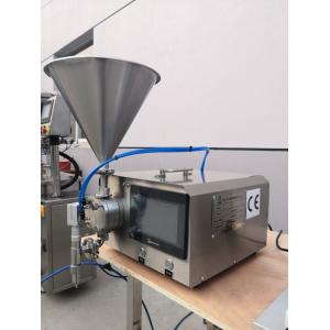 10 To 20BPM Tabletop Liquid Filling Machine With Hopper