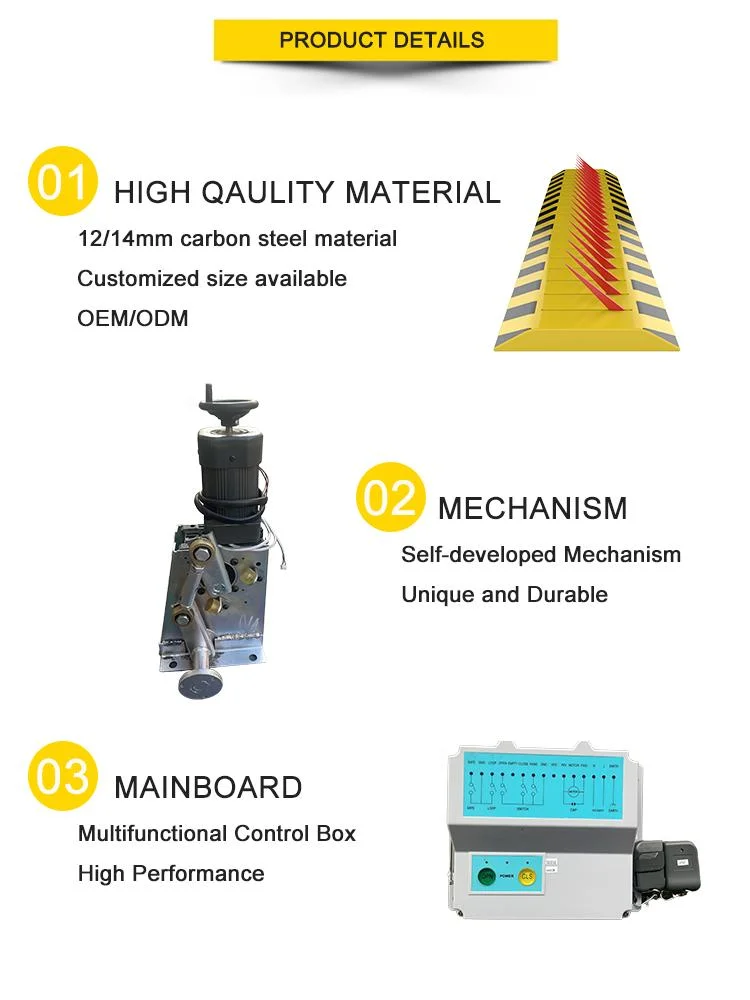 Electric Traffic Automatic Tyre Killer Safety System Bollard Spike Road Blocker