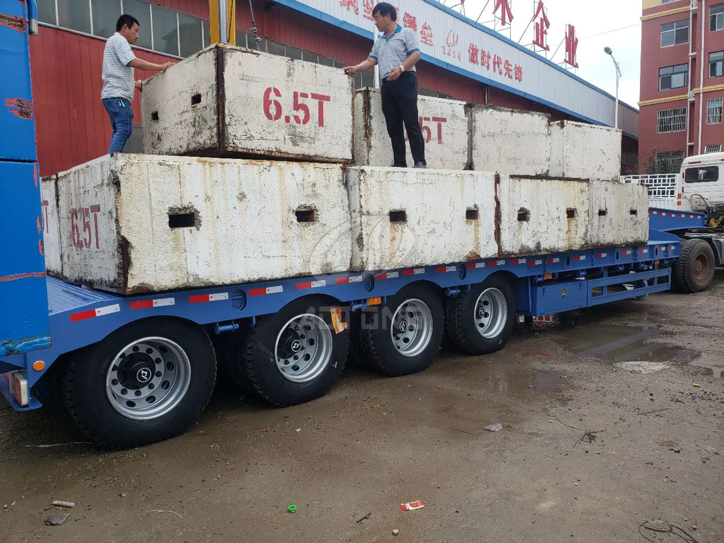 Hydraulic Multi Axle 35-100 Ton Bulk Cargo Carrier Lowboy Trailer Within Your Budget