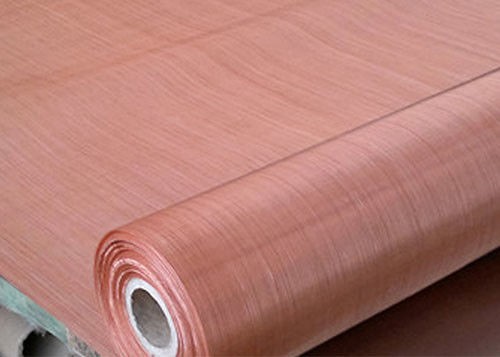 200 mesh Emf emi shielding ultra fine 999 pure red copper wire fabric plain woven copper mesh faraday cage