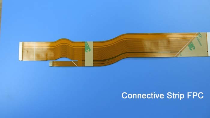 Flexible Printed Circuit (FPC) | Flex Circuits Strip Immersion Gold | Polyimide Flex PCB for Wireless Broadband Router