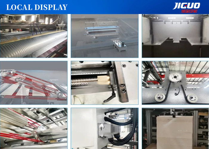 Sheet 1200x720mm Automatic Flute Laminator Machine Cardboard Paper