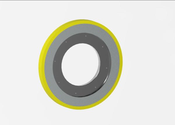 456 X 30 Escalator Handrail Drive Friction Wheel Diameter PU Escalator Rubber