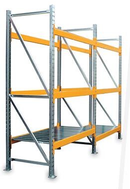Warehouse industrial storage rack Q235B Steel 750KG Standard Pallet Storage Racks Industrial Warehouse Storage Steel