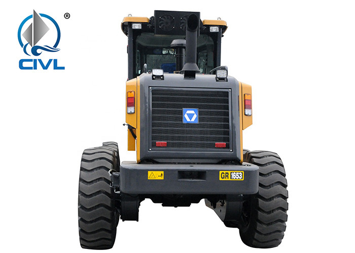 Gr180 XCMG Motor Grader , operating weight 15400kgs, Optional Cummins Engine And Zf Gear Box