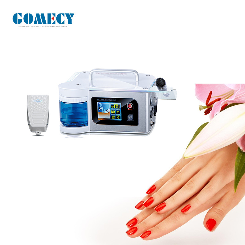 Aluminum Nail Drill Machine for Perfect Nail Polishing in White Color Option and Performance