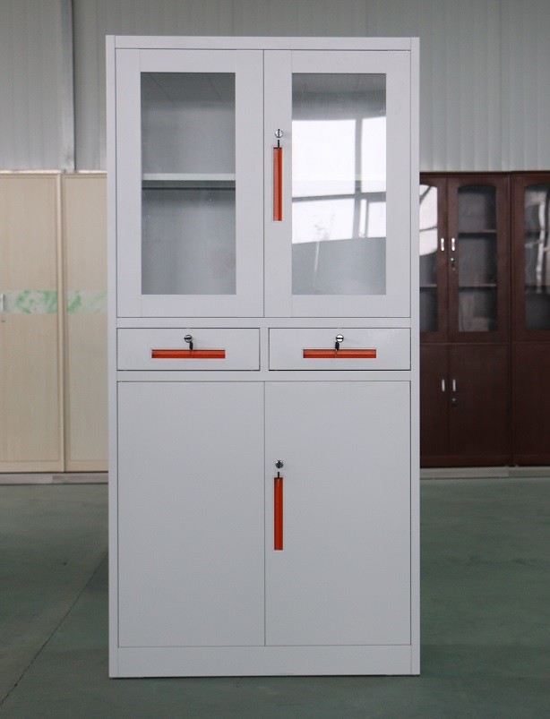 Cold Rolled Spcc Steel Office Cupboard 0.5mm Thickness