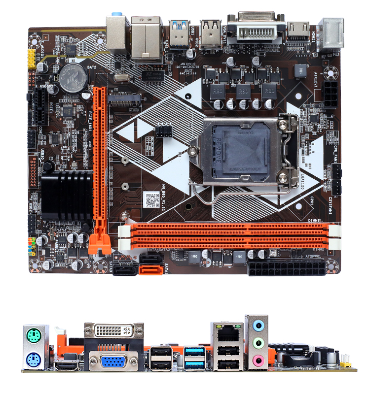 Gigabit NIC Computer PC Motherboard B85 LGA 1150 DDR3 USB 3.0