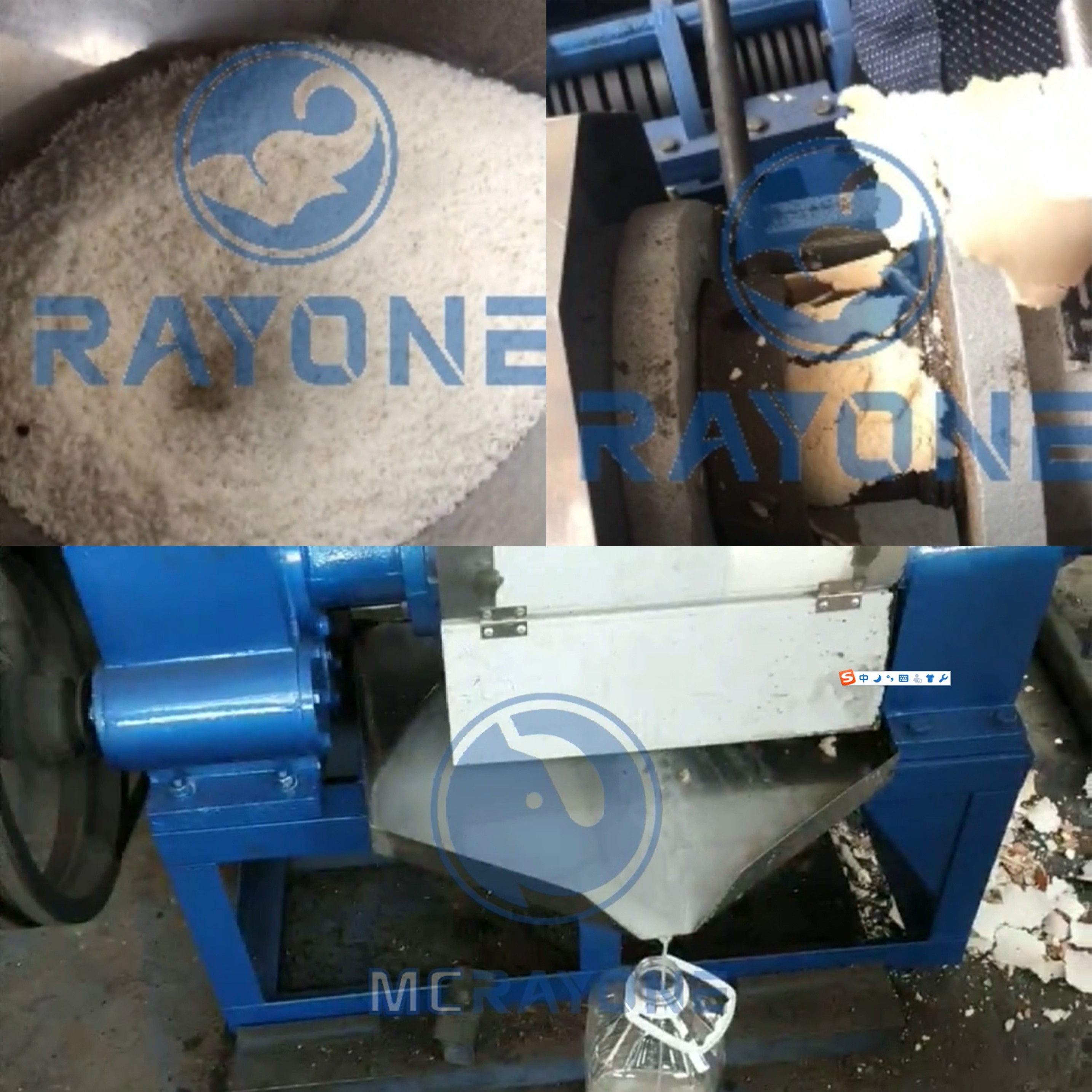FSJ-380 1t/h coconut grinder crusher machines with good price