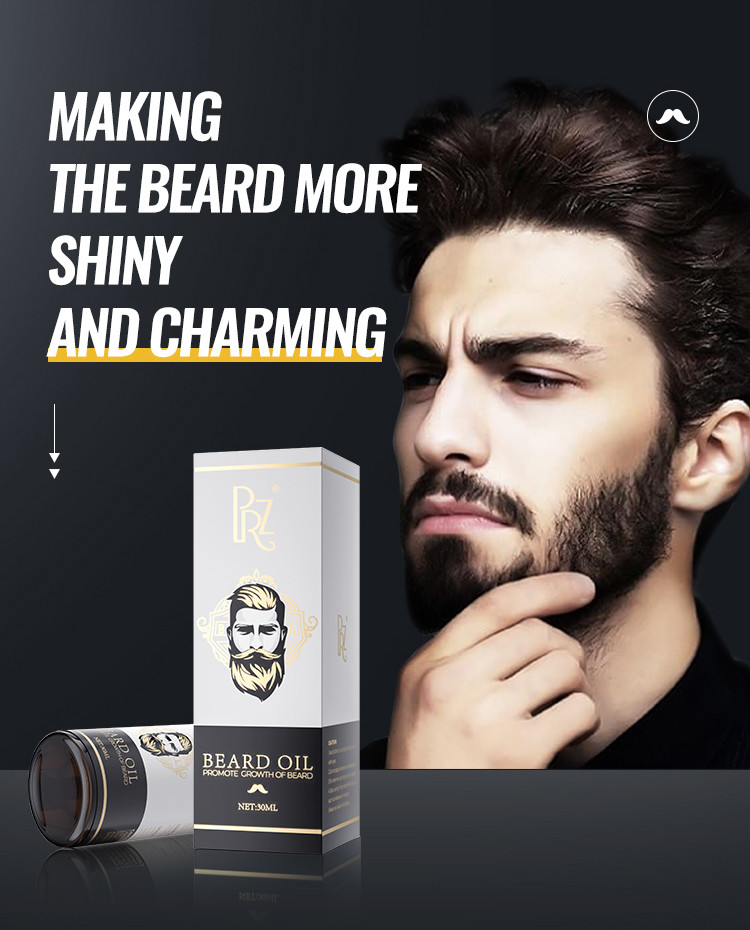 Private Label Beard Growth Oil 30ml Premium Beard Oil For Growth