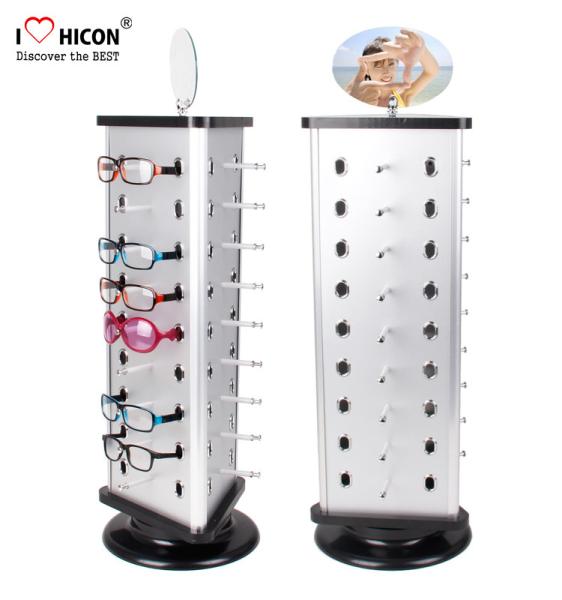 Countertop Sunglasses Display Case Custom Sunglass Display Rotating Stand 4 -