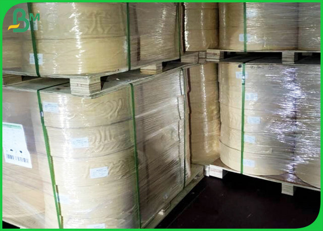15mm Juice Straw Paper Reels Color Stripes Food Grade Approved For Drinking