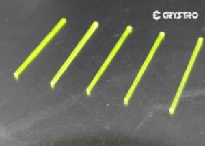  Crystro Ce LuAG Transparent Single Crystal For LED Lighting Application Manufactures