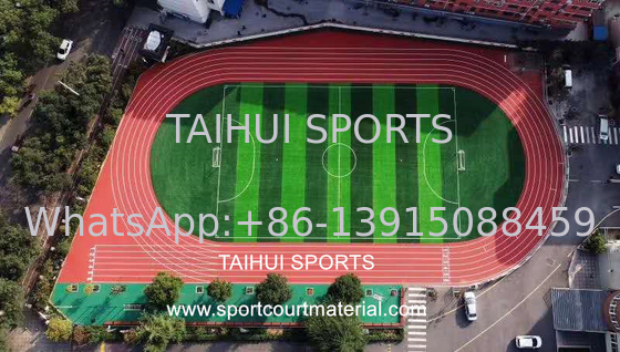 Top South Korean Technology Pattern Shock Pad For Artificial Turf Durable Customized Shock Absorption Sports Surface Underlay